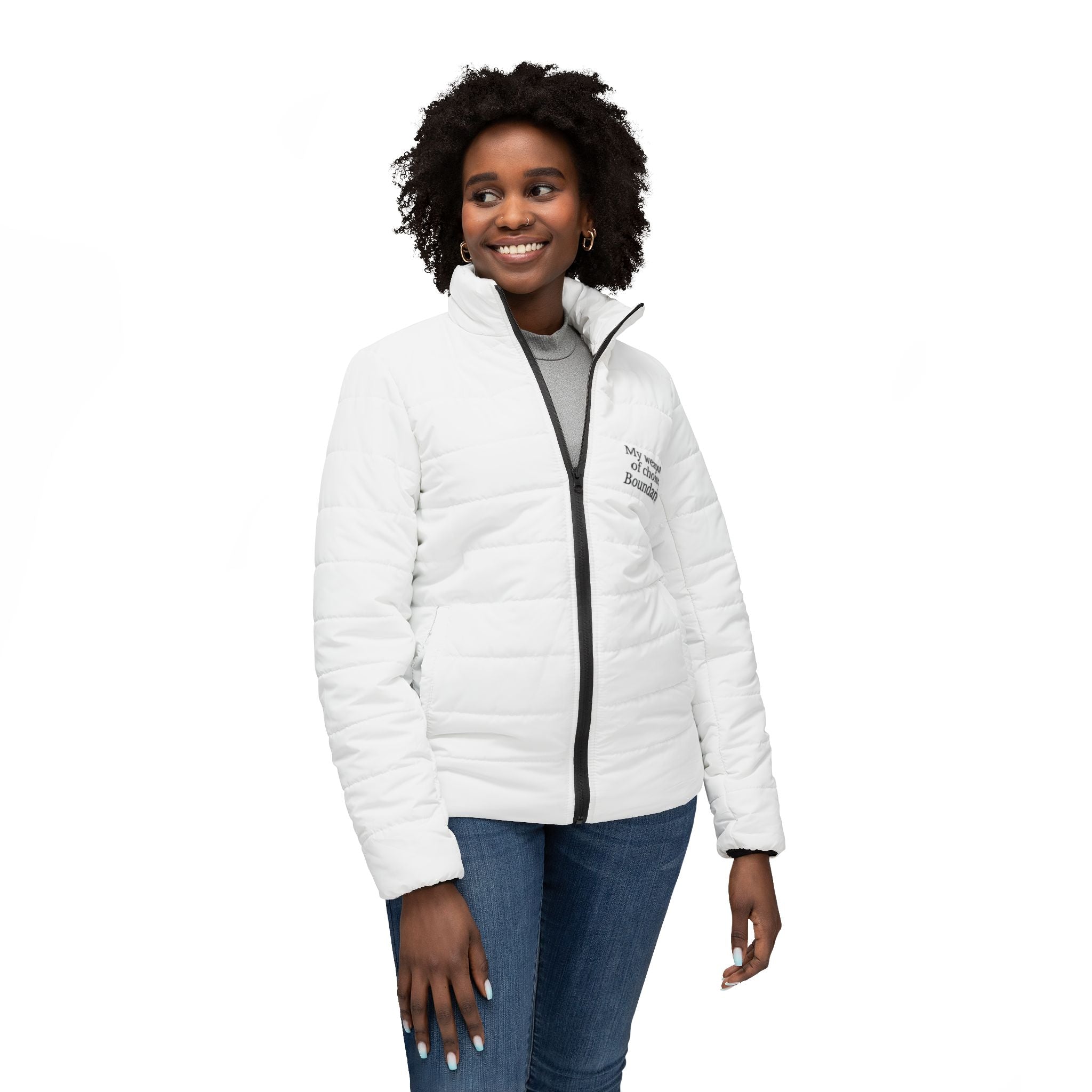 Boundaries Puffer Jacket - My Weapon Of Choice