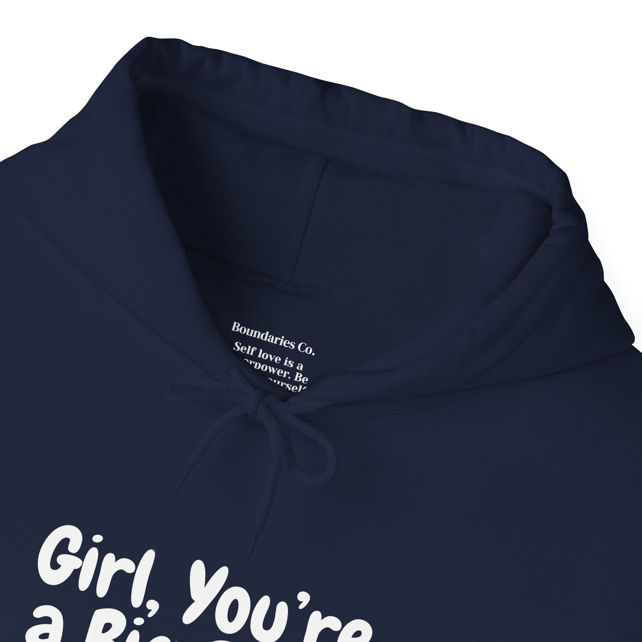 Boundaries Hoodie - Keep going