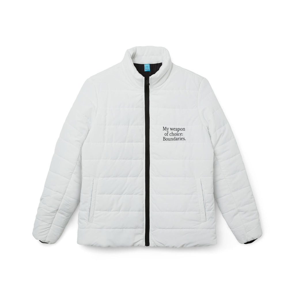 Boundaries Puffer Jacket - My Weapon Of Choice