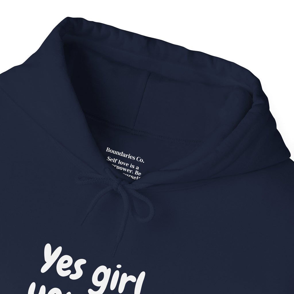 Boundary Hoodie - Yes Girl, You Can (Printed)