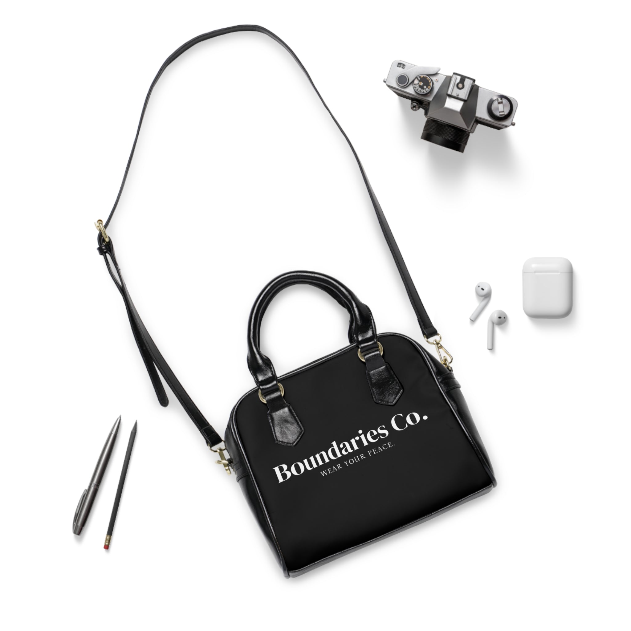 Boundaries Shoulder Handbag - Wear Your Peace
