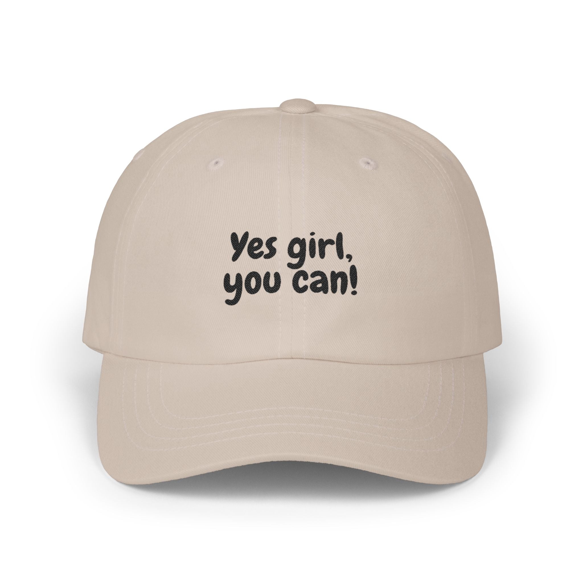Boundaries Cap - Yes Girl, You Can! (Embroidered)