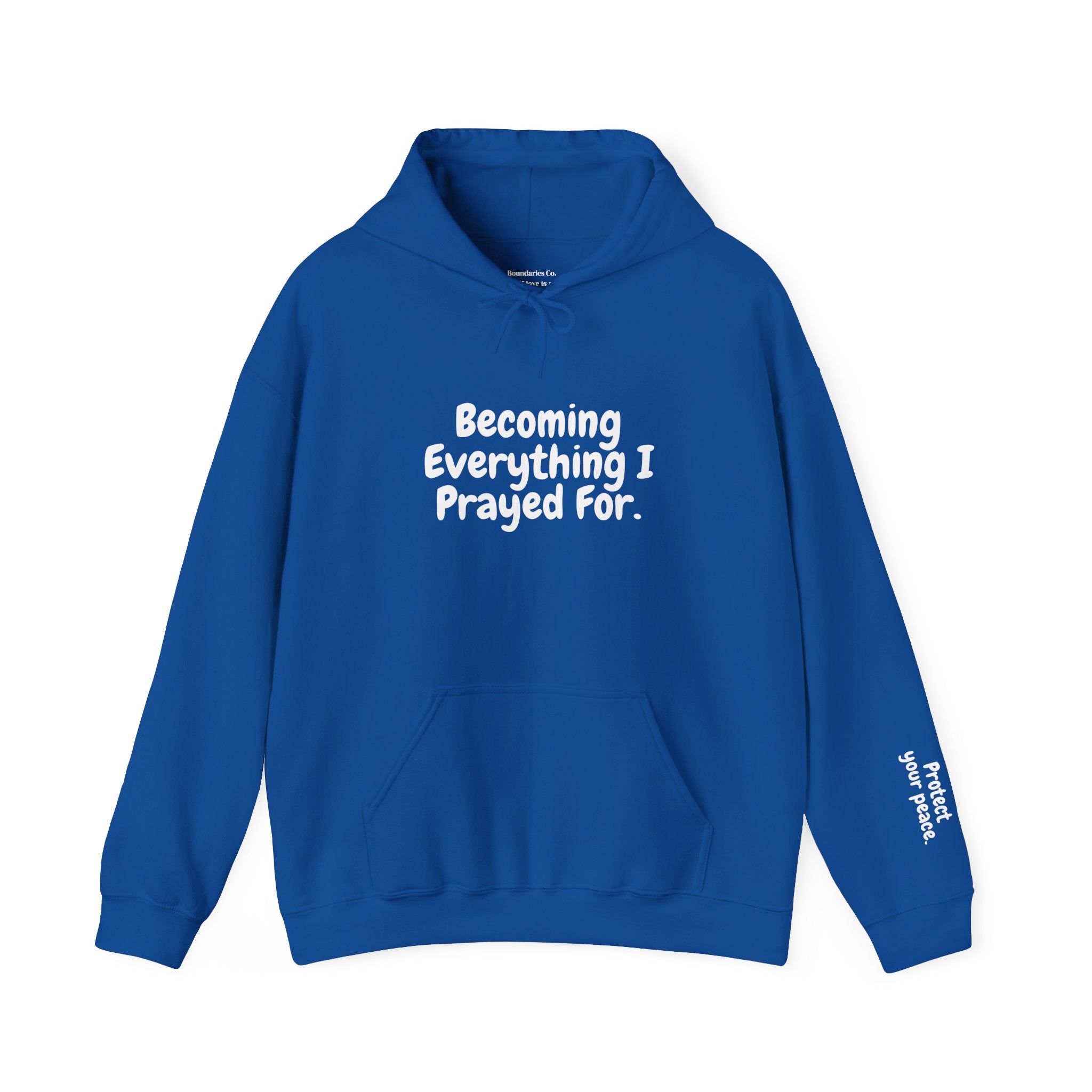 Boundaries Hoodie - Protect Your Peace