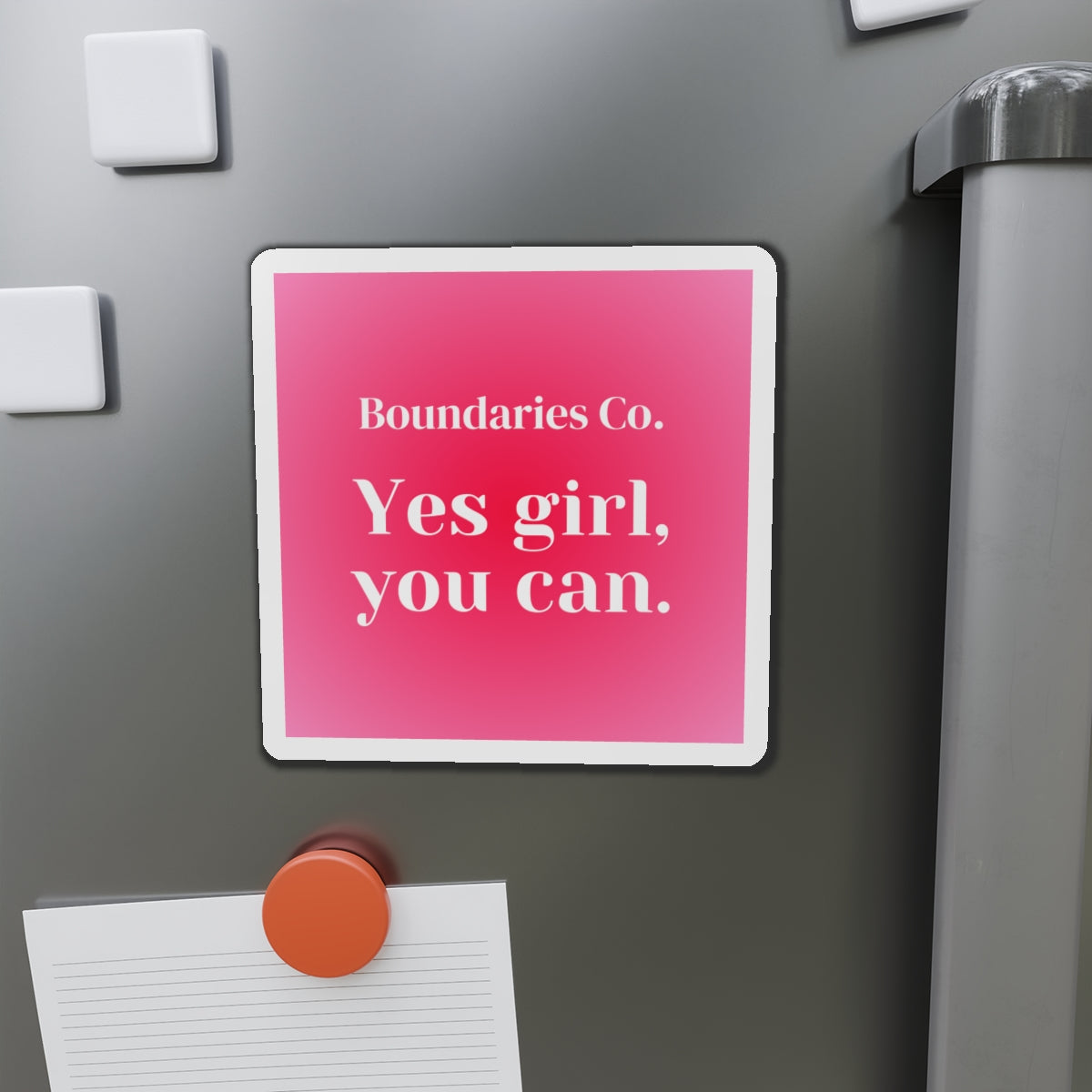 Boundaries Magnet - Yes Girl, You Can