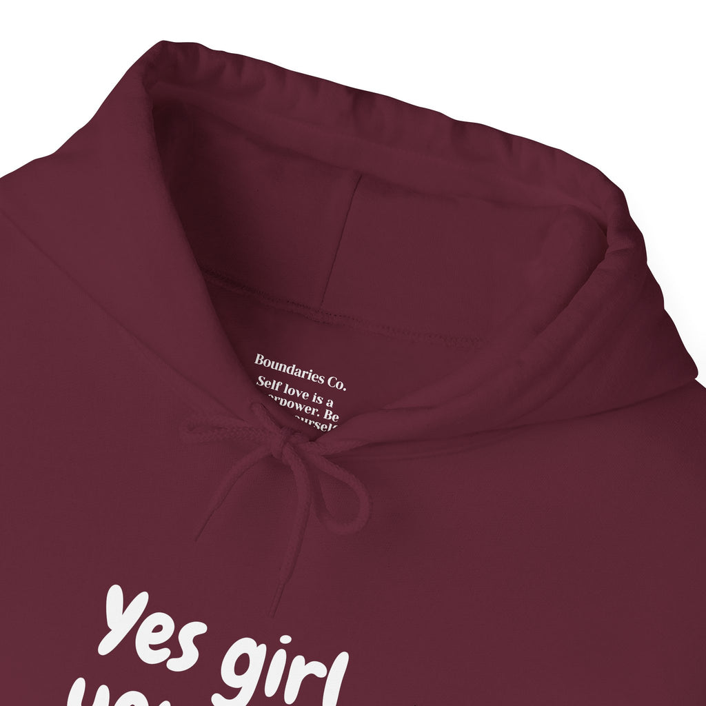 Boundary Hoodie - Yes Girl, You Can (Printed)