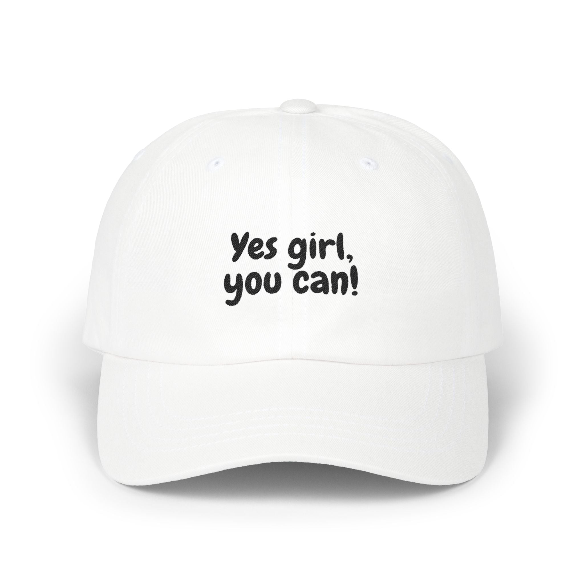 Boundaries Cap - Yes Girl, You Can! (Embroidered)