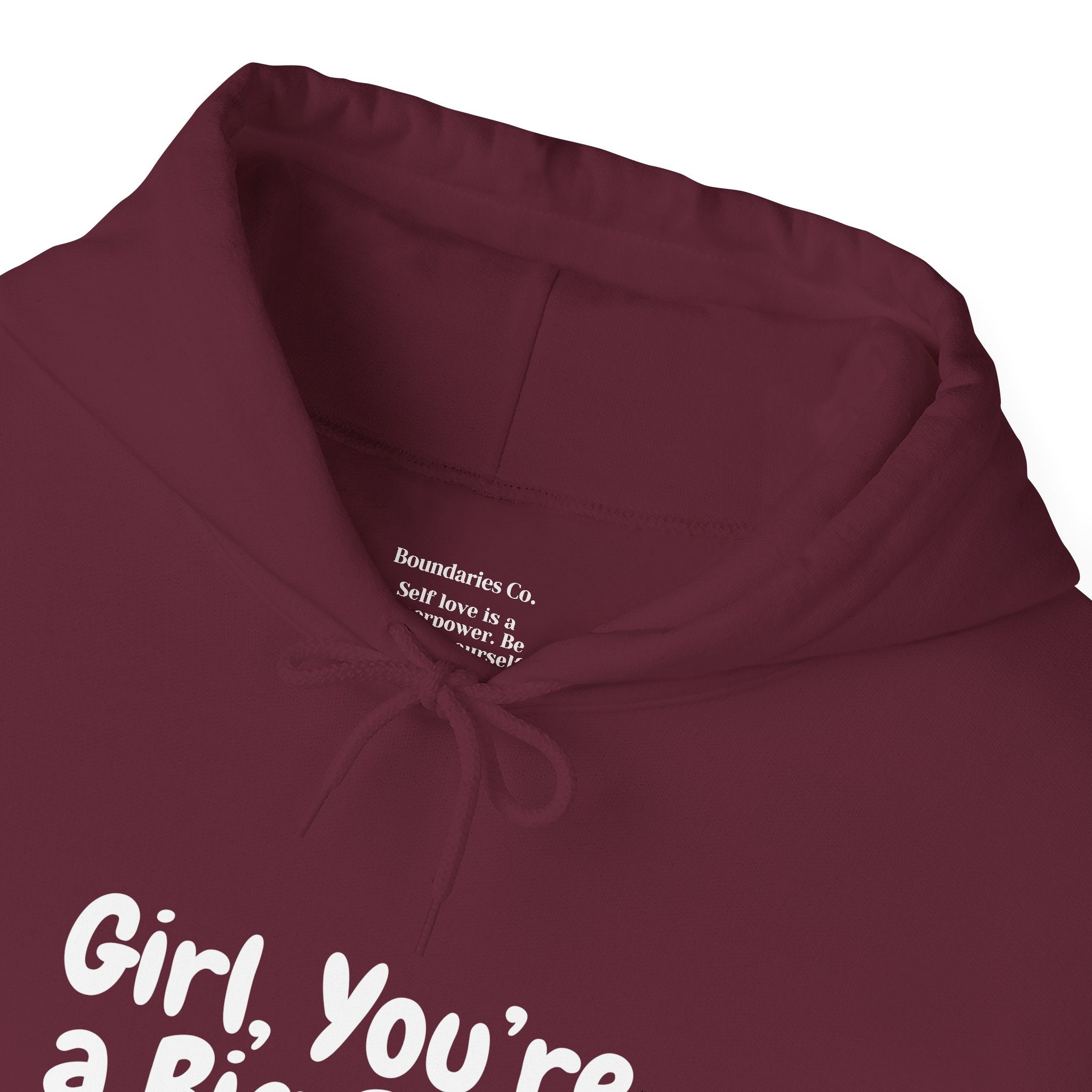 Boundaries Hoodie - Keep going