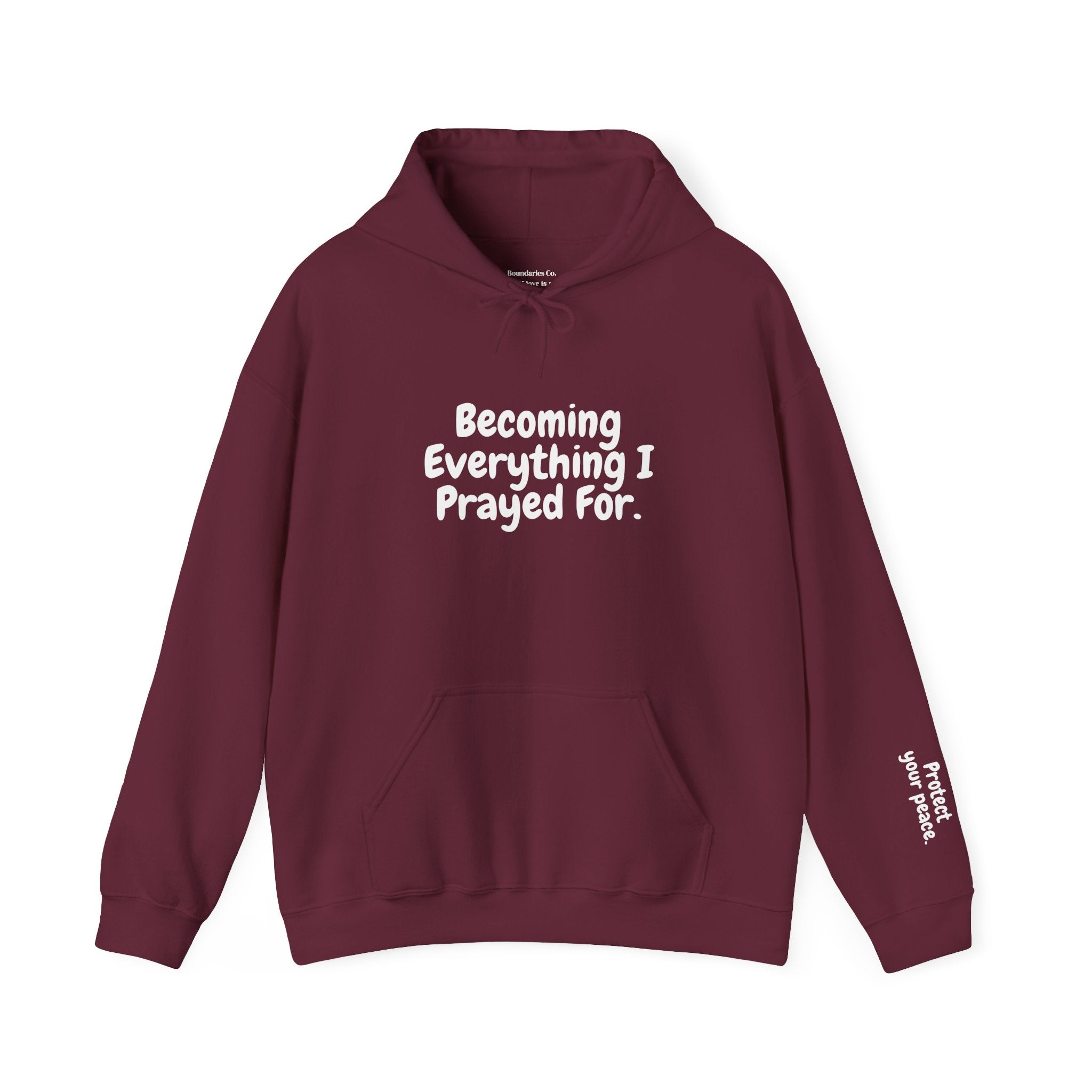 Boundaries Hoodie - Protect Your Peace