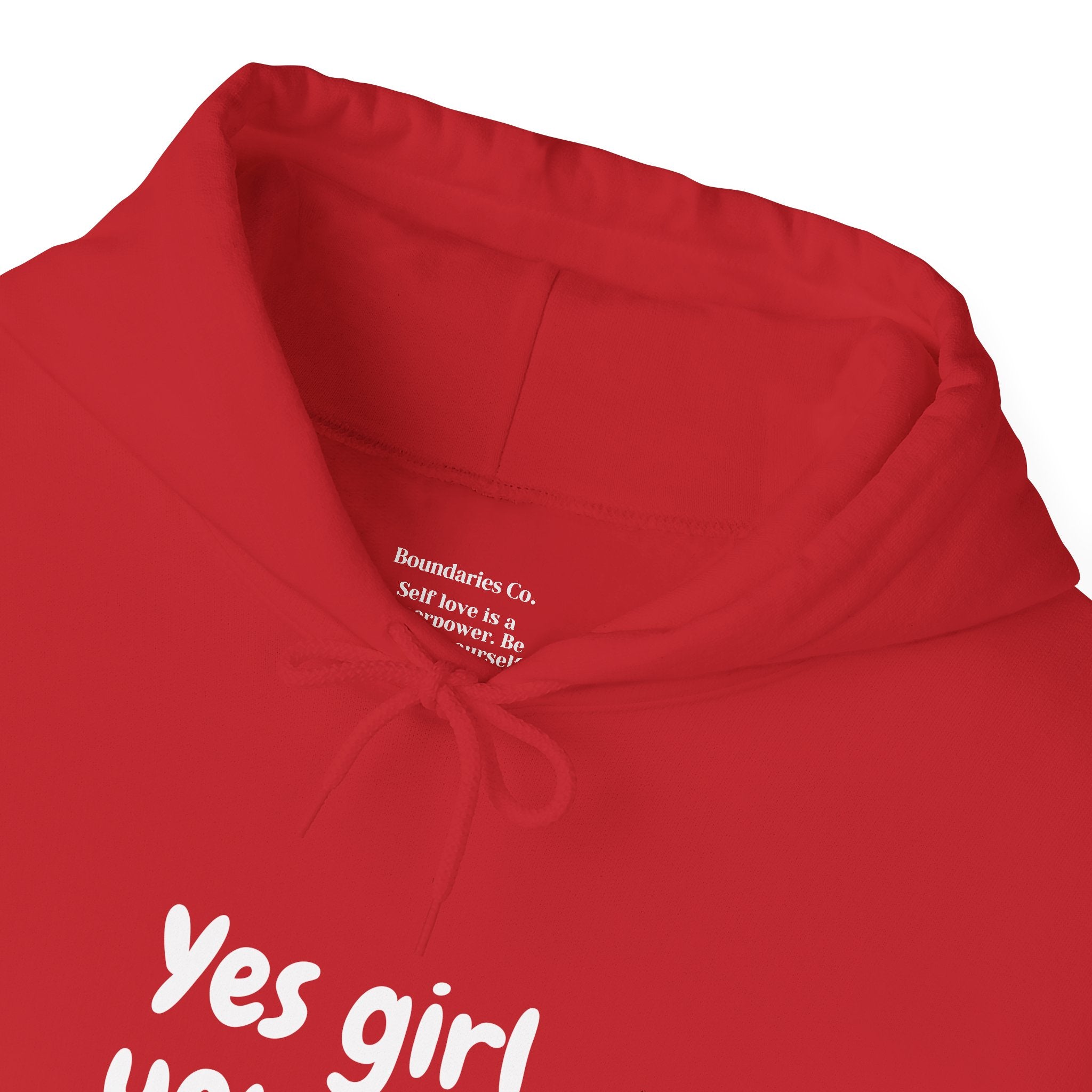 Boundary Hoodie - Yes Girl, You Can (Printed)