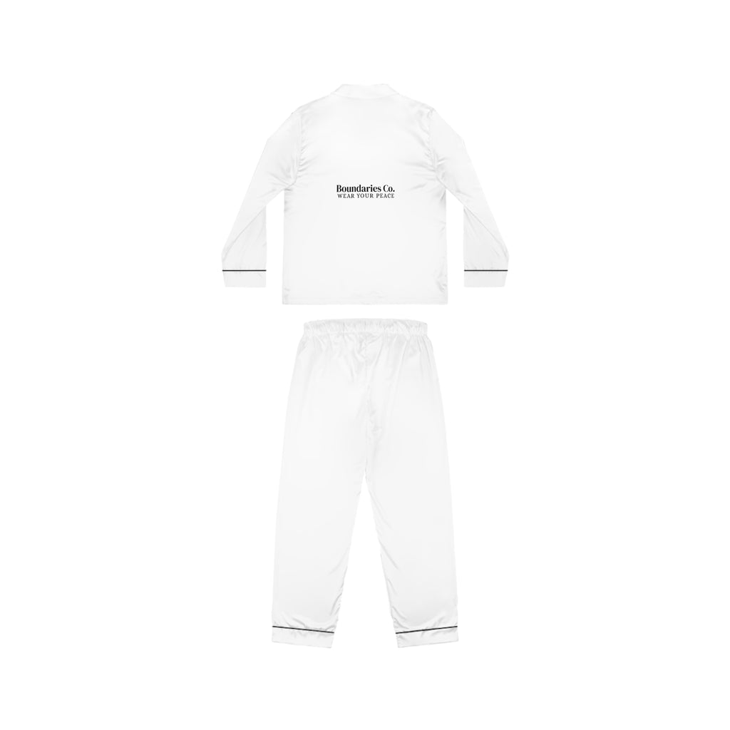 Boundaries Satin Pajamas - My Weapon Of Choice