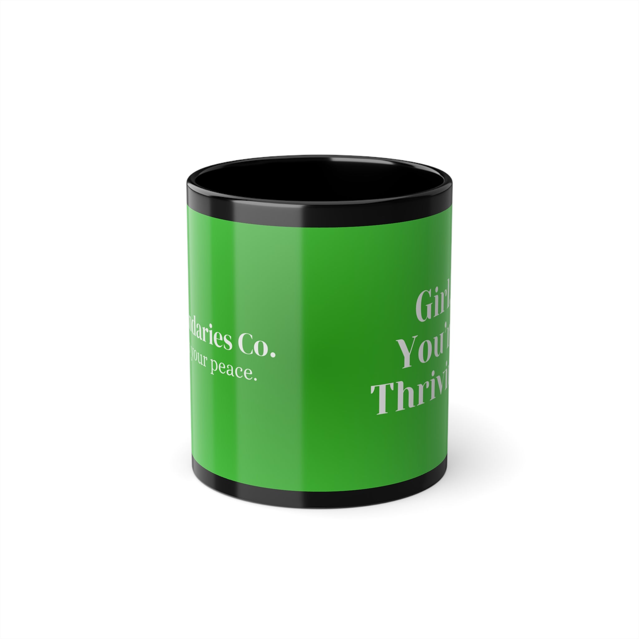Boundaries Mug - Girl, You’re Thriving