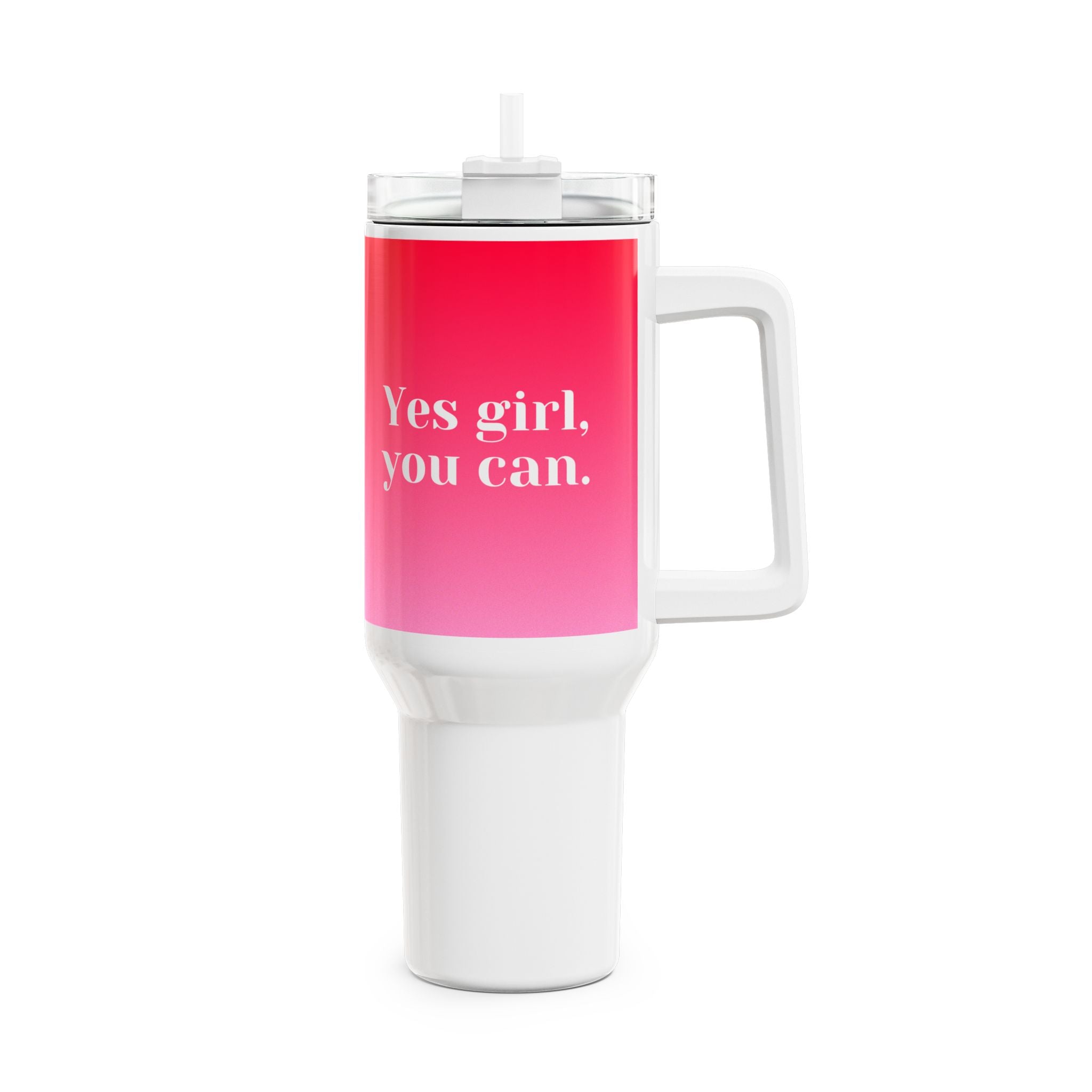 Affirmation Tumbler - Yes girl, you can