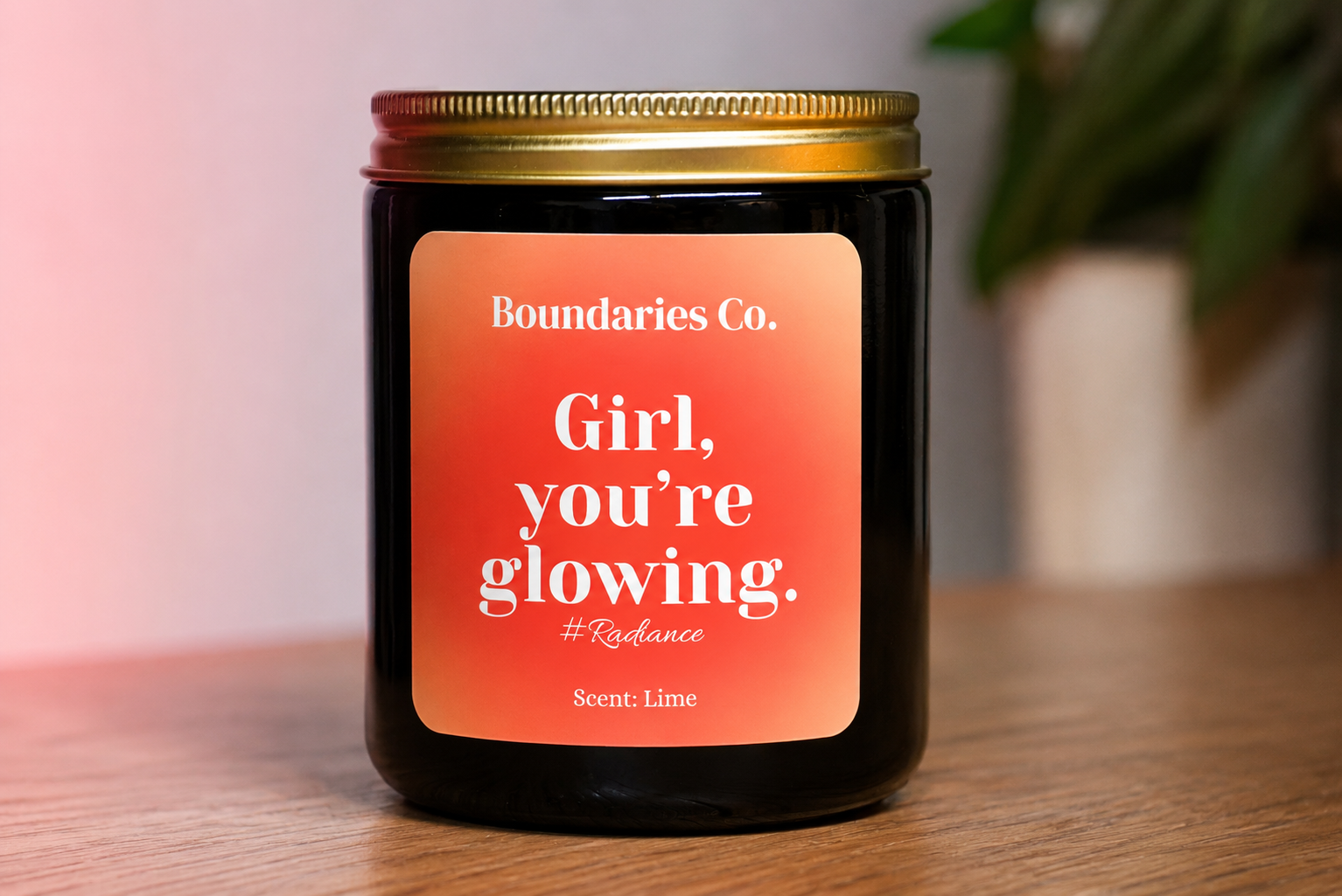 Girl, You’re Glowing - Candle