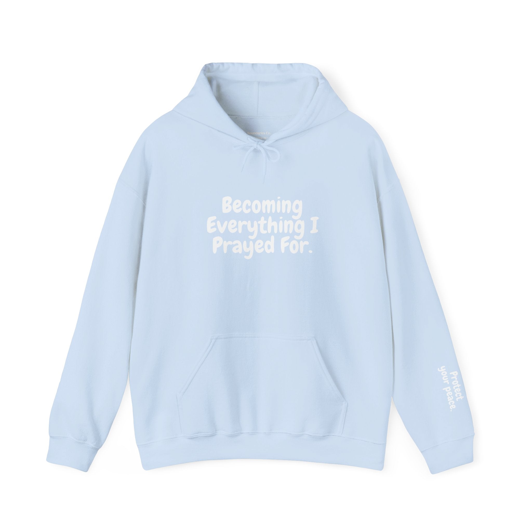 Boundaries Hoodie - Protect Your Peace