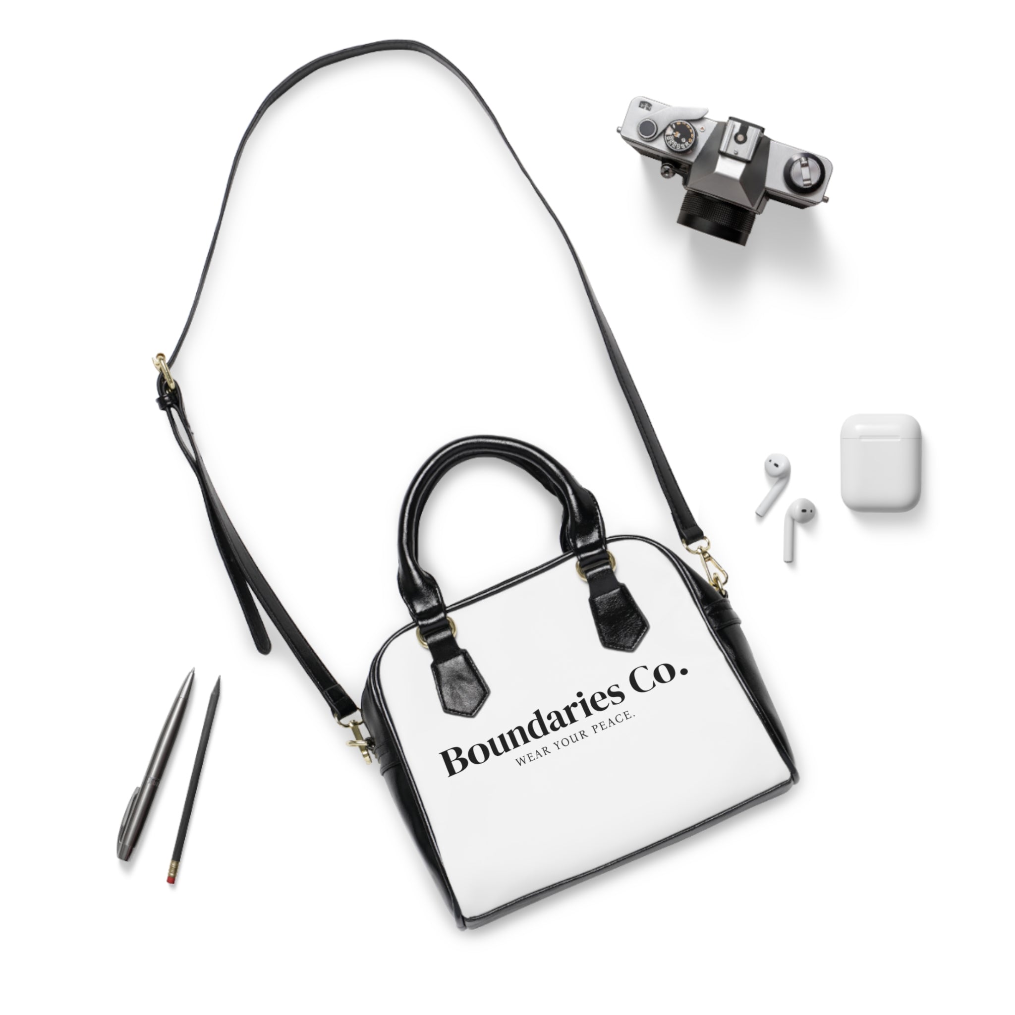 Boundaries Shoulder Handbag - Wear Your Peace