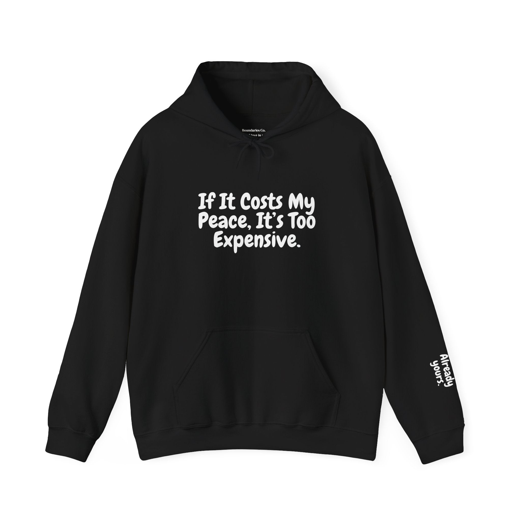 Boundaries Hoodie - Always Yours
