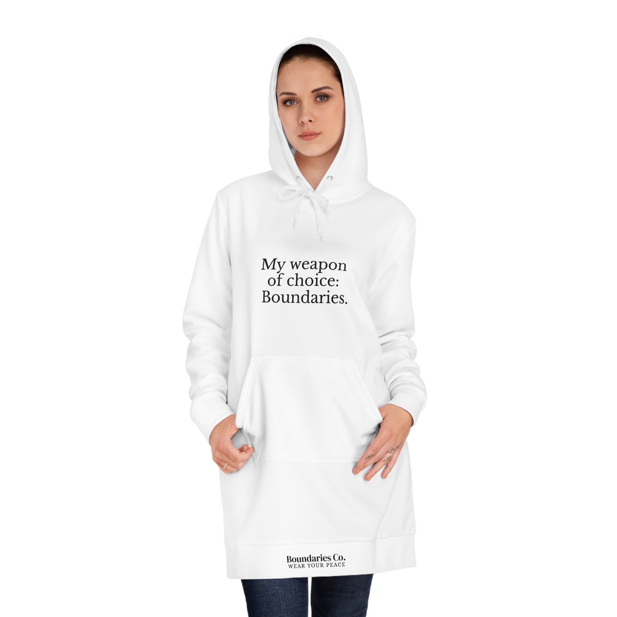 Boundaries Hoodie Dress - My Weapon Of Choice