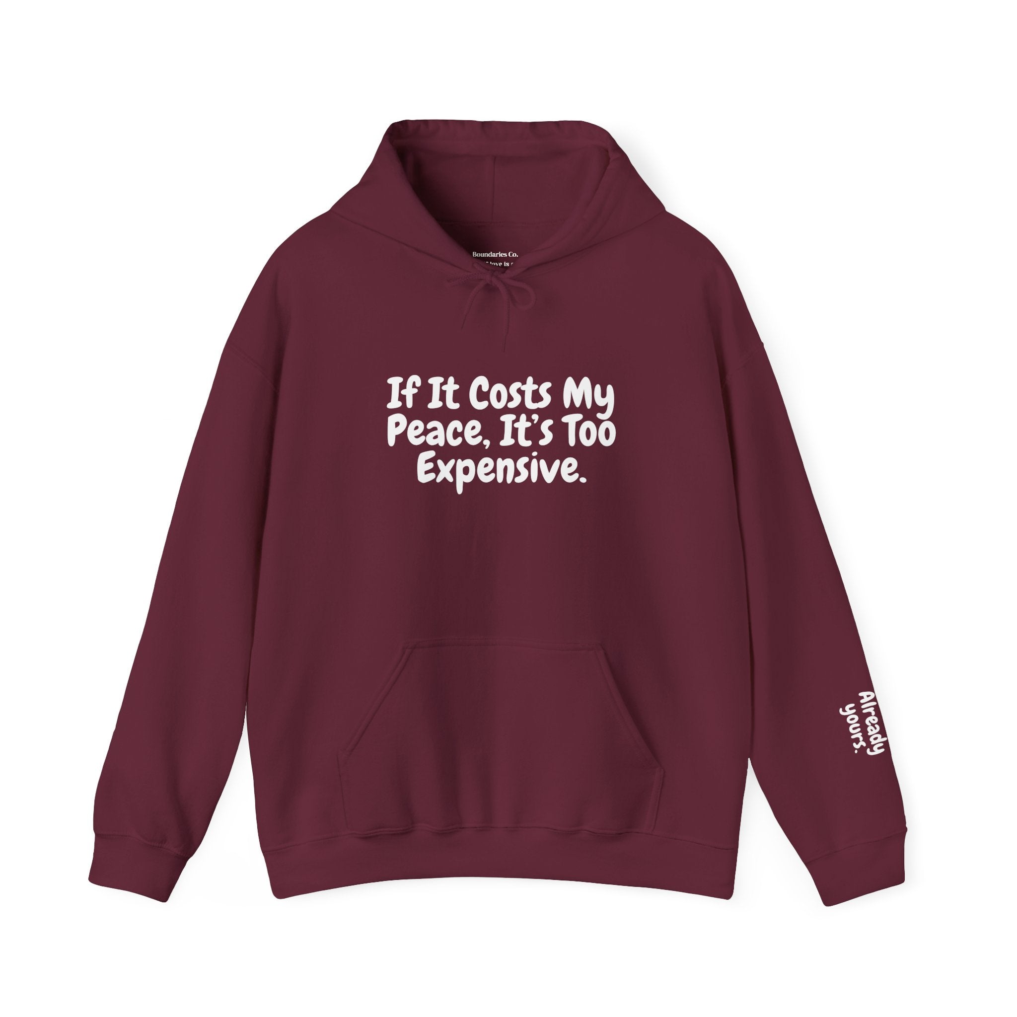 Boundaries Hoodie - Always Yours