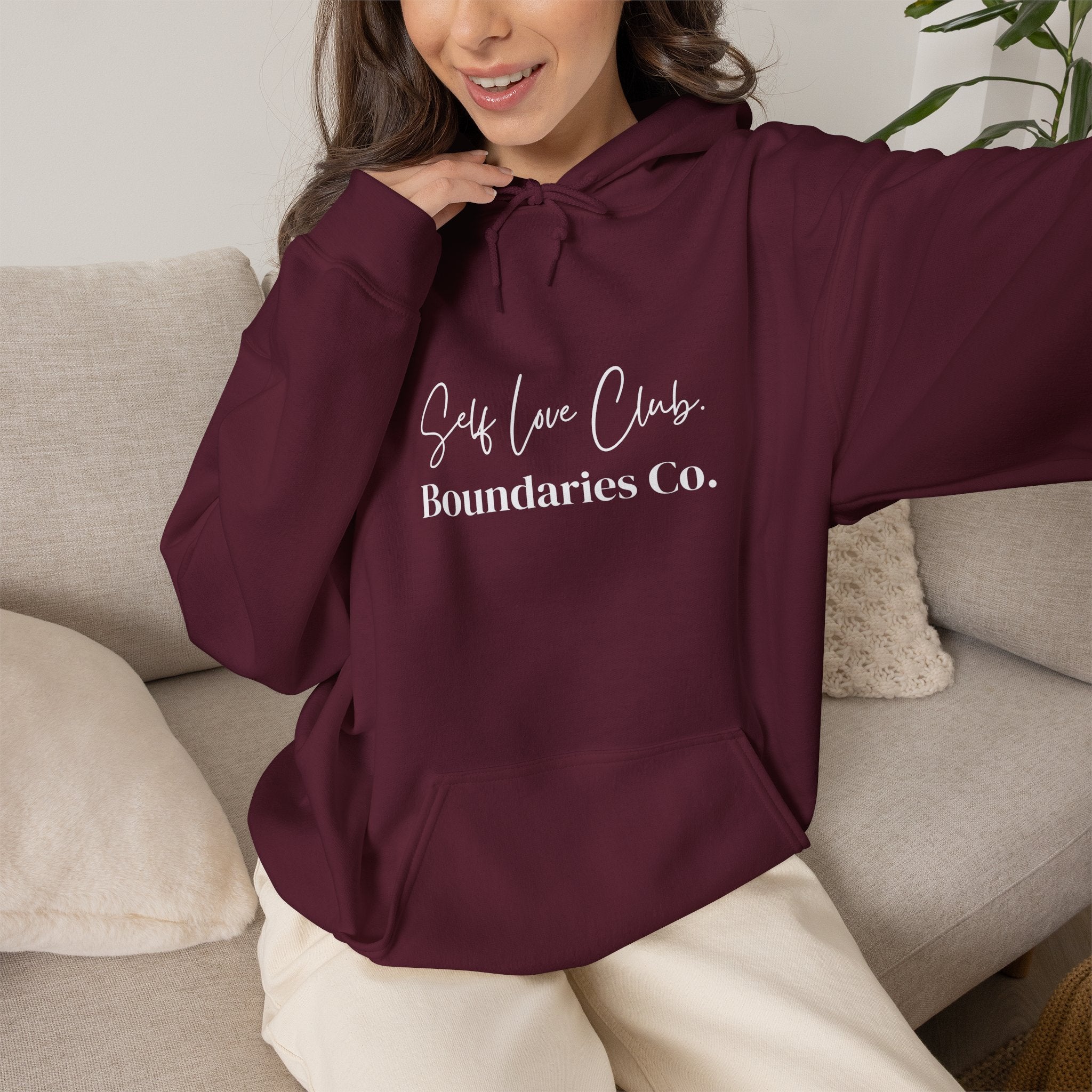 Hooded Sweatshirt - Self Love Club