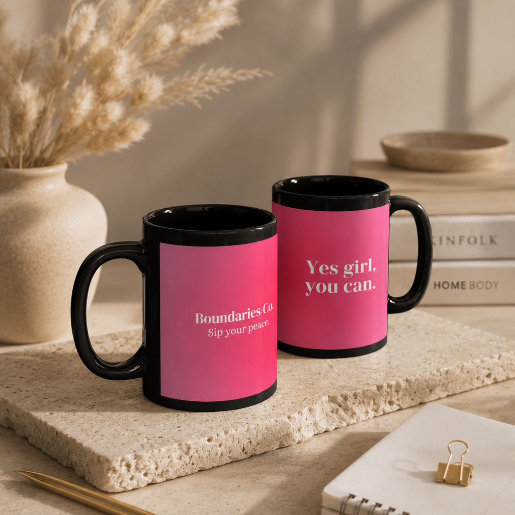Boundaries Mug - Yes Girl, You Can