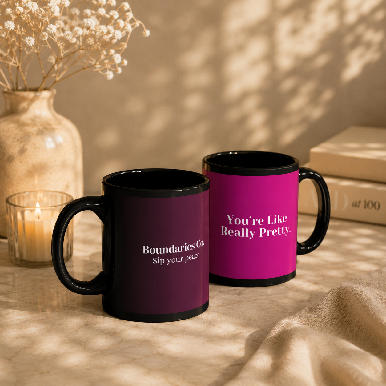 Boundaries Mug - You’re Like Really Pretty