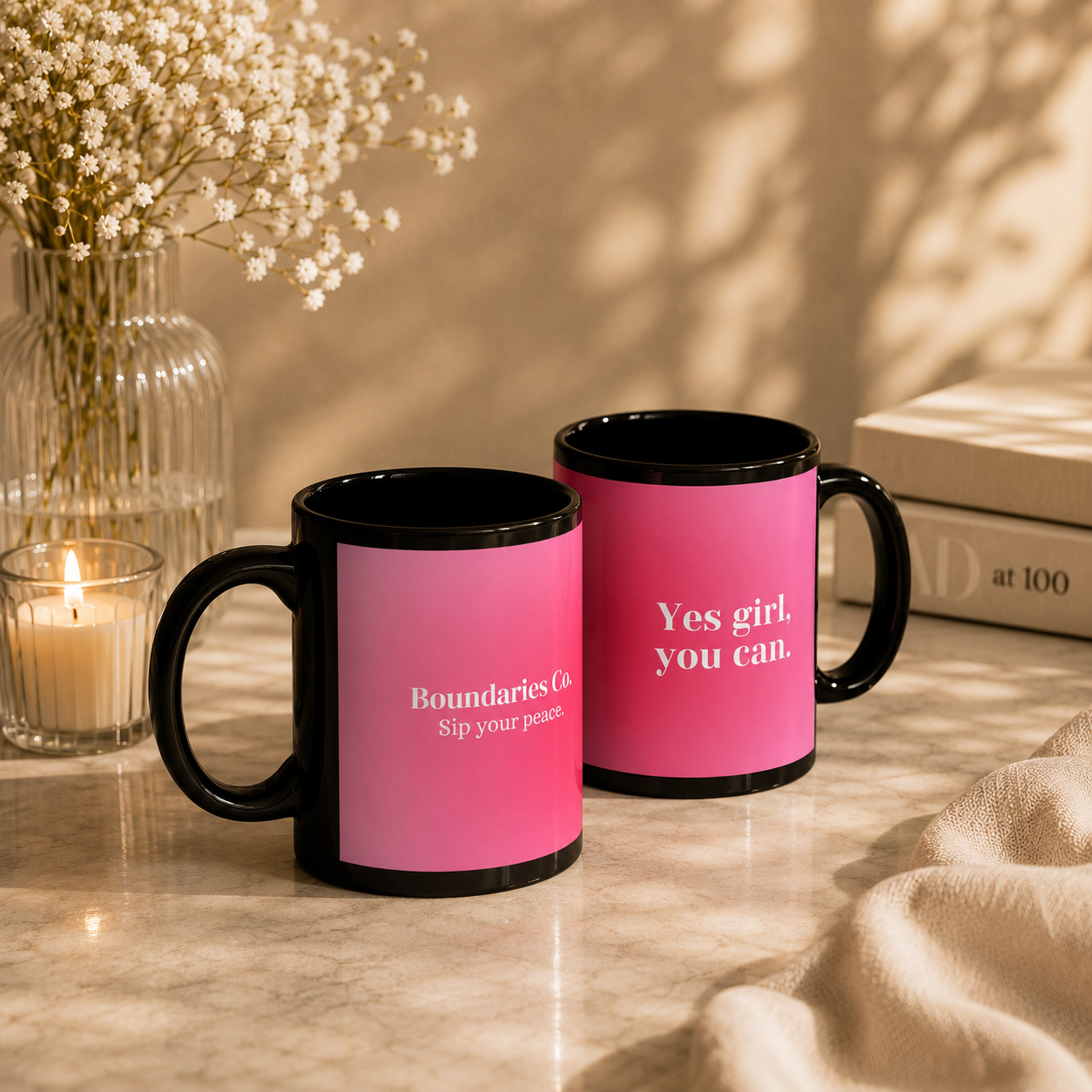 Affirmation Mug - Yes Girl, You Can